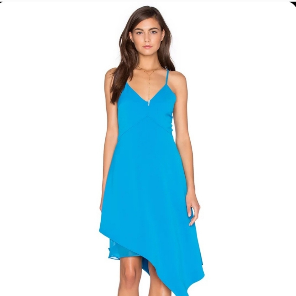 Alice + Olivia Beth Asymmetrical Dress